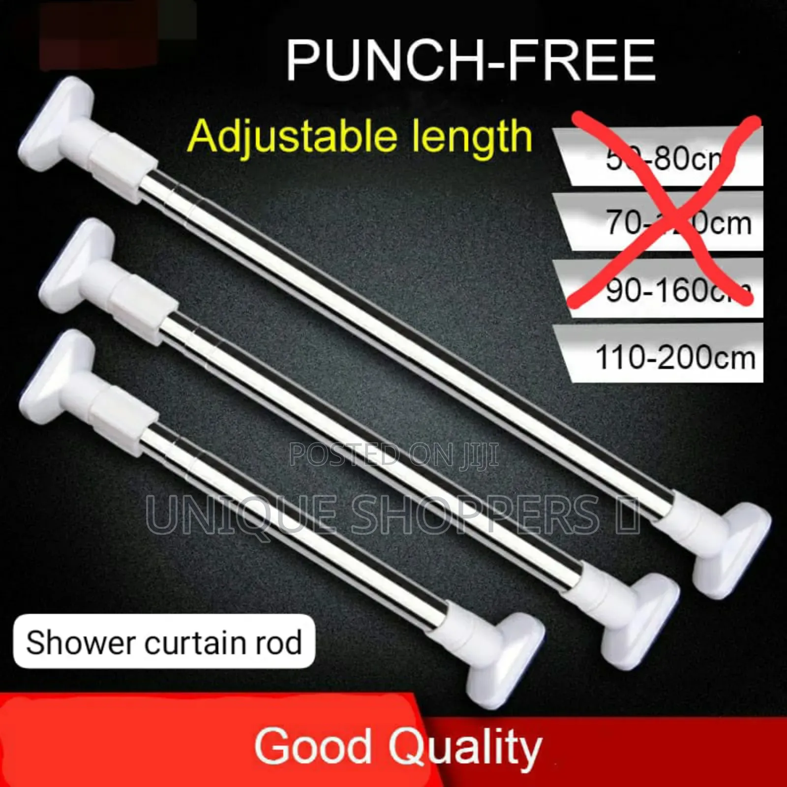 Clothes Hanger, Retractable Rod, Curtain Steel Rod, Adjustable
