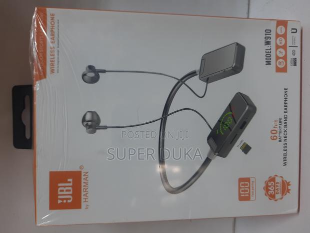 JBL W910 Wireless Neck Band Earphone.Mic, Hd Sound.