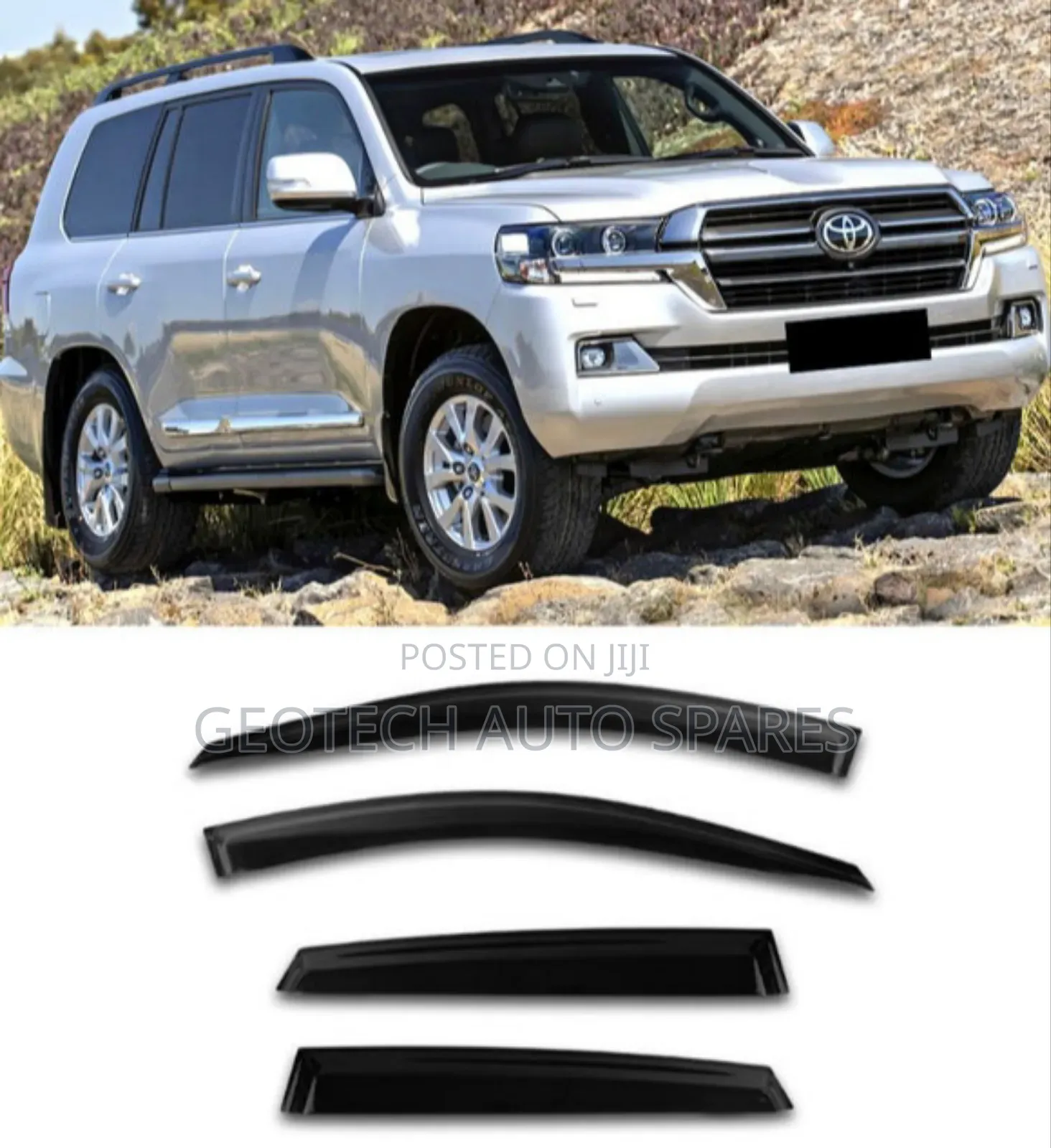 Landcruiser V8 200 Series Original Windbreakers Available