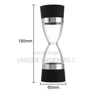 Manually Adjustable Thickness, Hour Glass 2 in 1 Dual Salt Pepper Mie