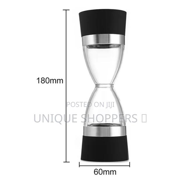 Manually Adjustable Thickness, Hour Glass 2 in 1 Dual Salt Pepper Mie - thumbnail 5