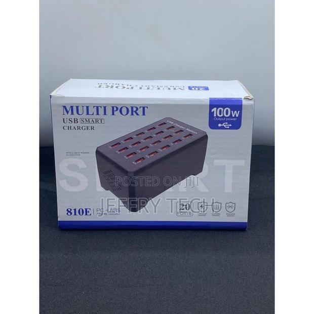 Usb Charger, 20-Port 100w Multi-Port Usb Charging Station, Suitable Fo