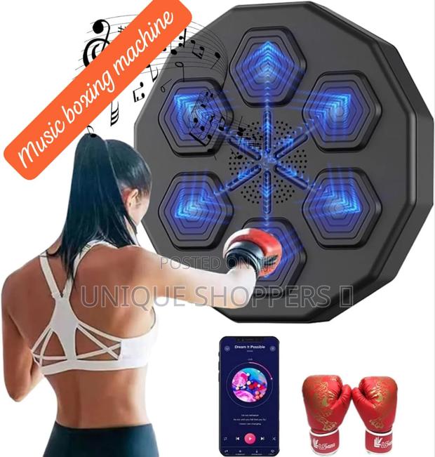 Quality Intelligent Bluetooth Music Boxing Fitness Trainer Usb Chargi