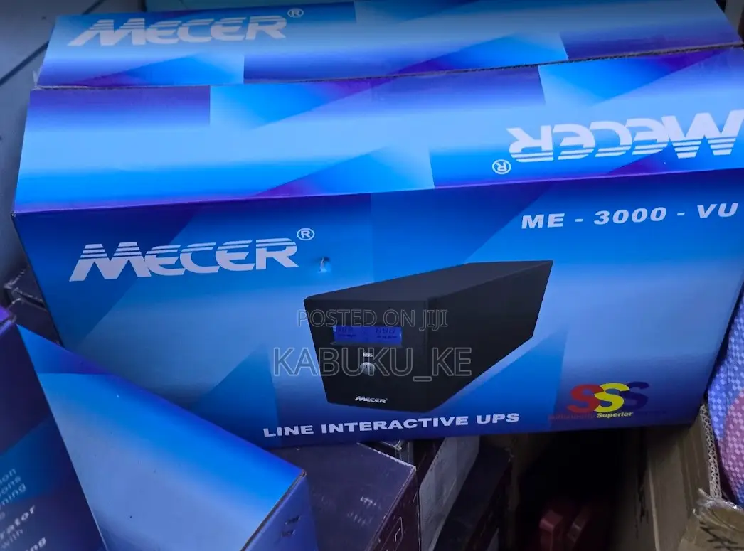 Mecer 3000 Vu Back Up Ups 3kva With 6 Outlets