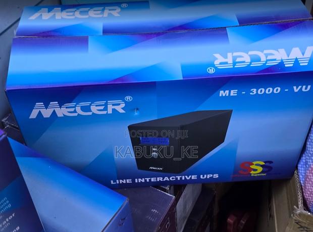 Mecer 3000 Vu Back Up Ups 3kva With 6 Outlets - main view