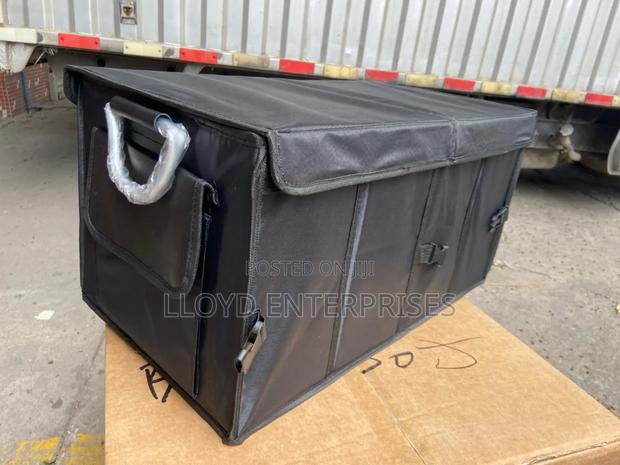Black Heavy Duty Car Boot Organiser