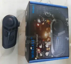 Wireless Motor Bike Helmet Headset. L1 Noise Cancellation, Waterproof