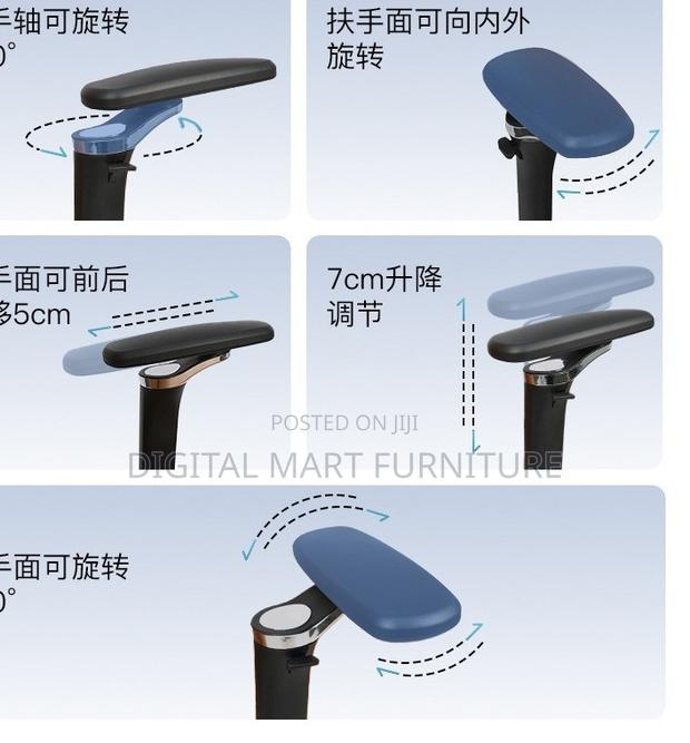 Revolving Pu Leather Manager High Back Chair - thumbnail 4