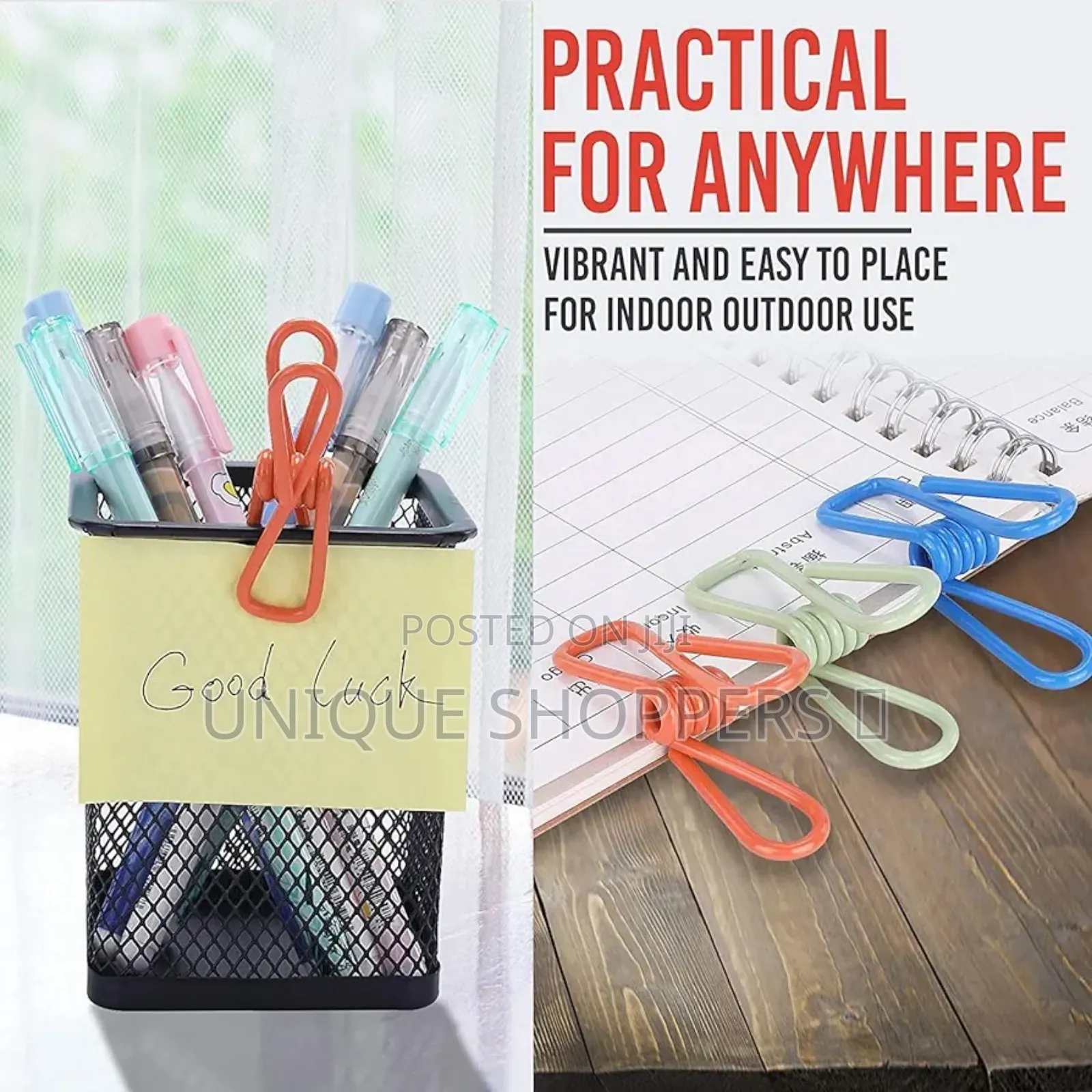 10pcs Clips/Pegs Utility, 2 Inch Rubber Coated Pegs/Clips Color
