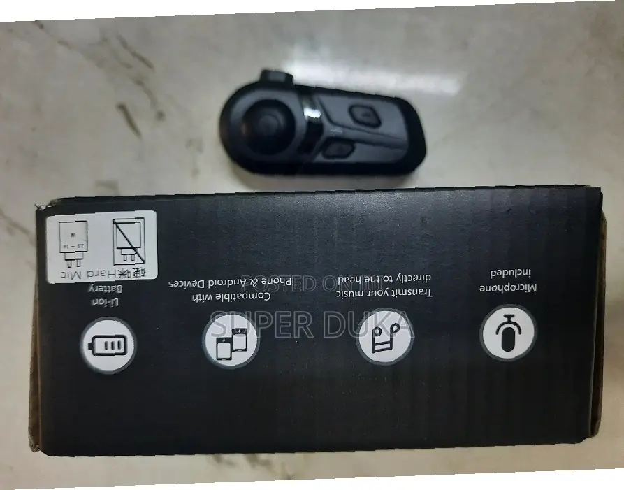 Wireless Motor Bike Helmet Headset. L1 Noise Cancellation, Waterproof