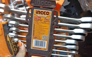 8pcs Ingco Ratchet Spanner Set
