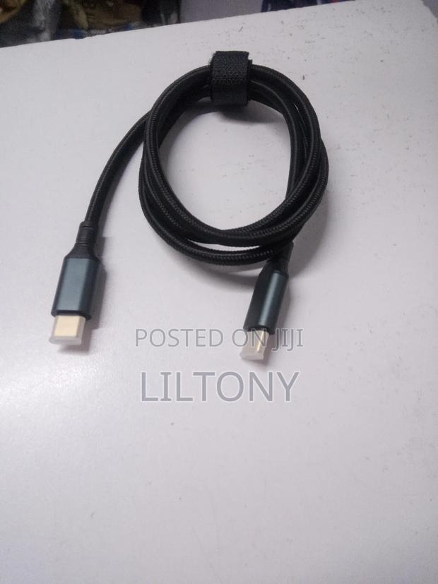 Type C to C Macbook Charging Cable - thumbnail 3