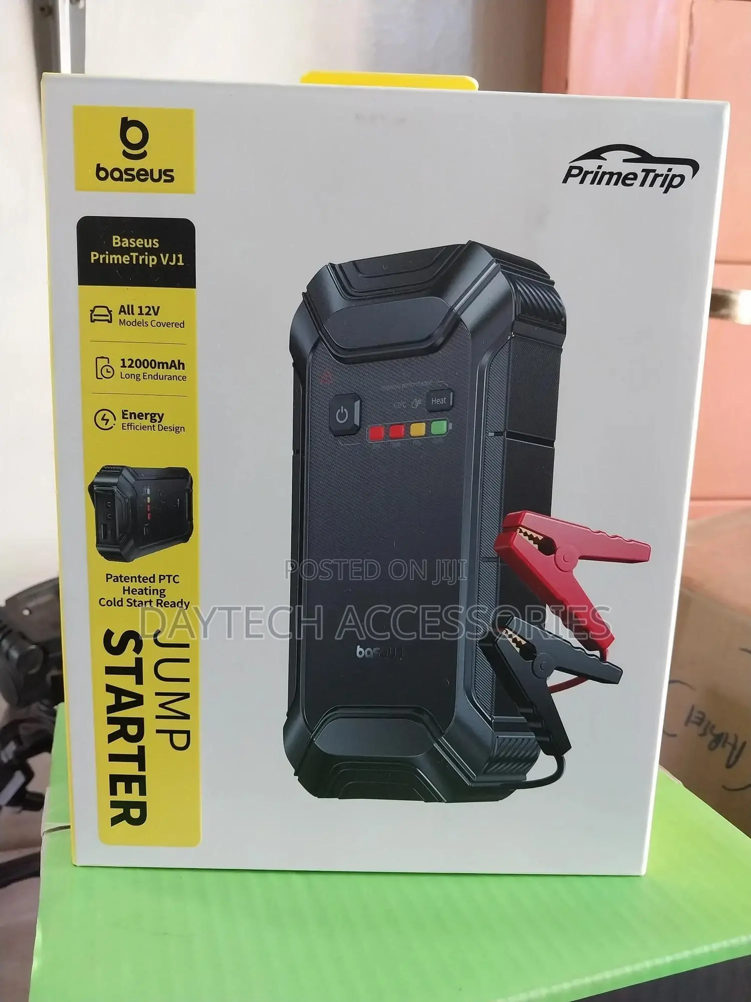 The Baseus Primetrip Vj1 Car Jump Starter.