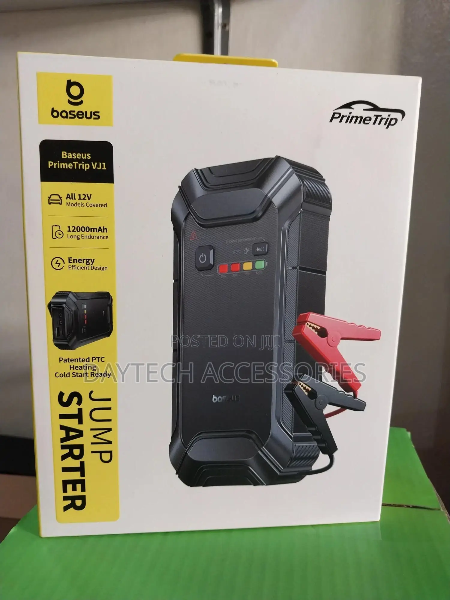 Baseus Primetrip Vj1 Supercapacitor Car Jump Starter 1200a