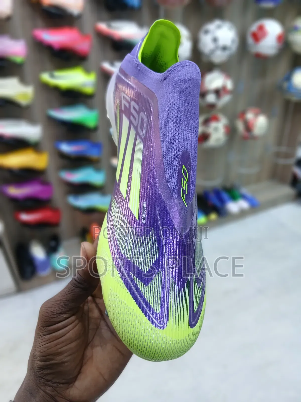 F50 Lucid Lemon Purple Fusion Edition - Football Boots