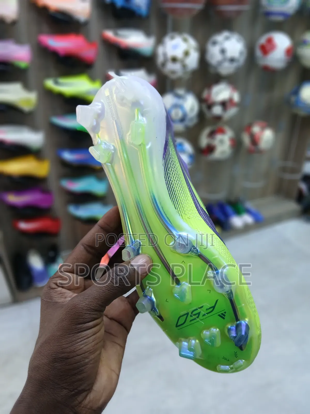 F50 Lucid Lemon Purple Fusion Edition - Football Boots