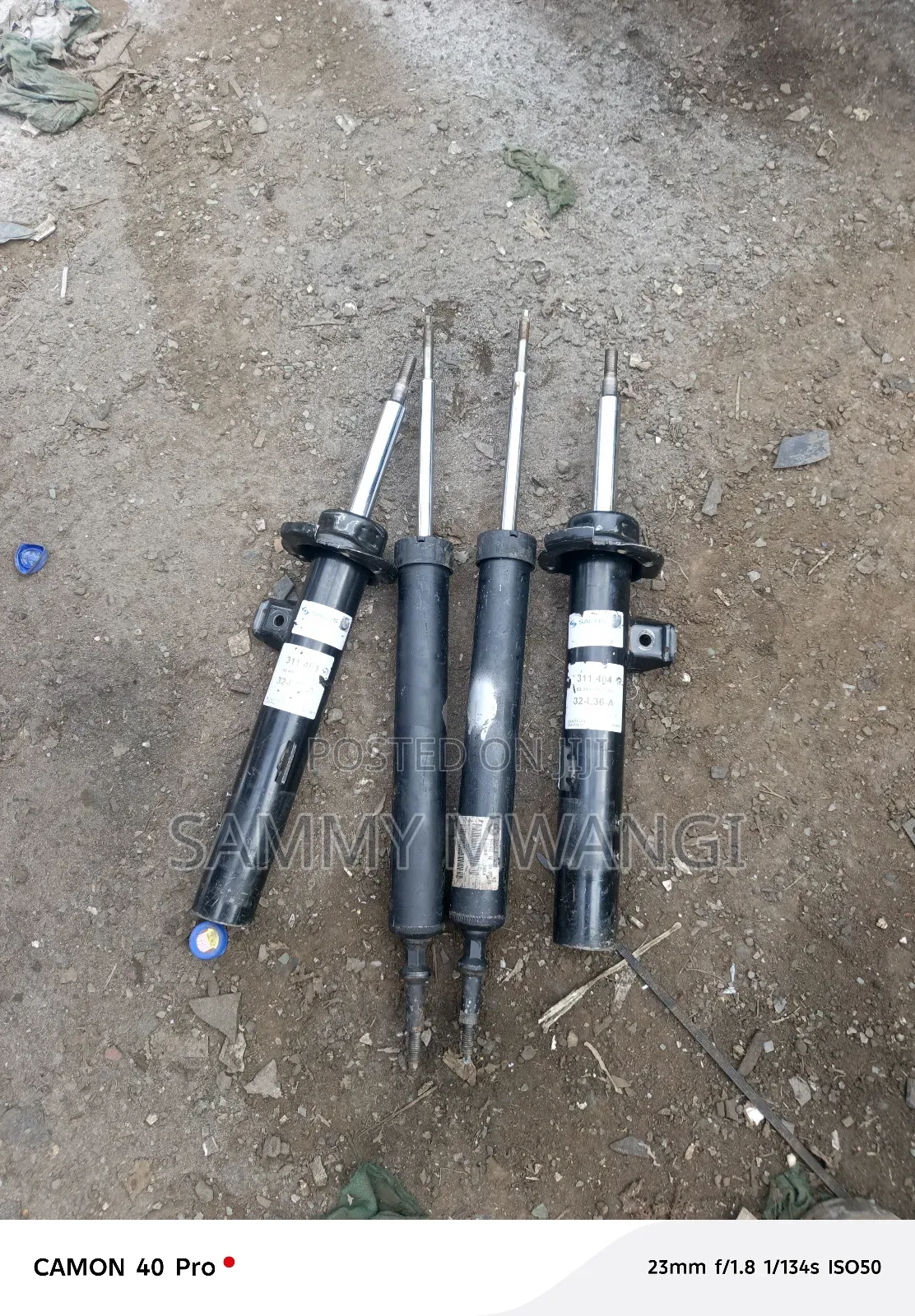 BMW E90 320i Front Shocks and Rear 4500each