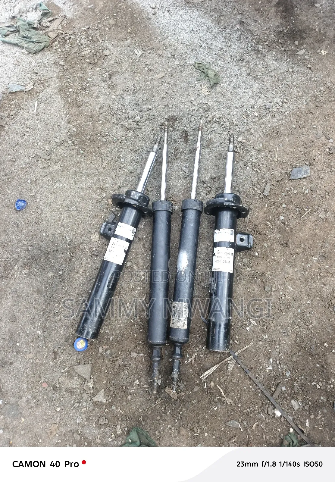 BMW 116i Front and Rear Shock 4500each