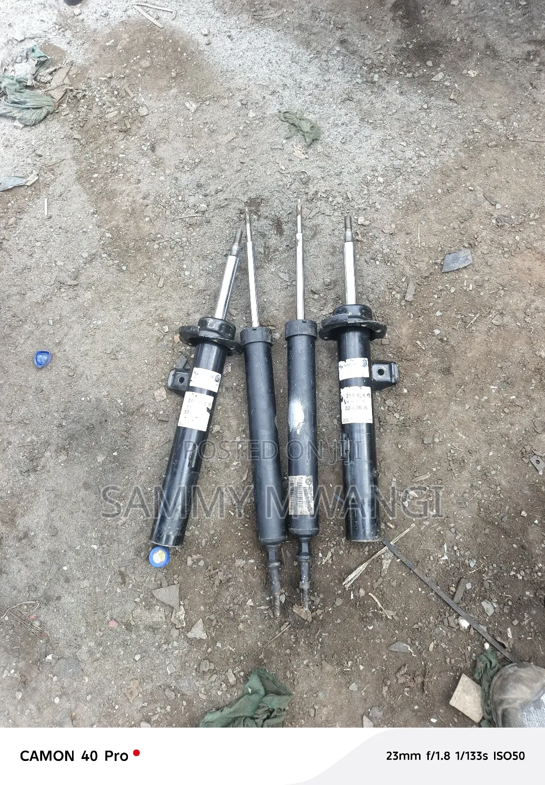 BMW 116i Front and Rear Shock 4500each