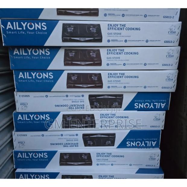 *Ailyons 2 Burner Table Top Stainless Steel Gas Stove Cooker