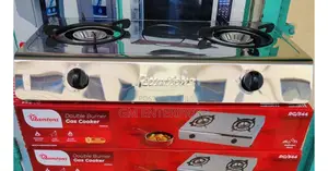 Ramtons 2burner Stainless Steel Gas Cooker