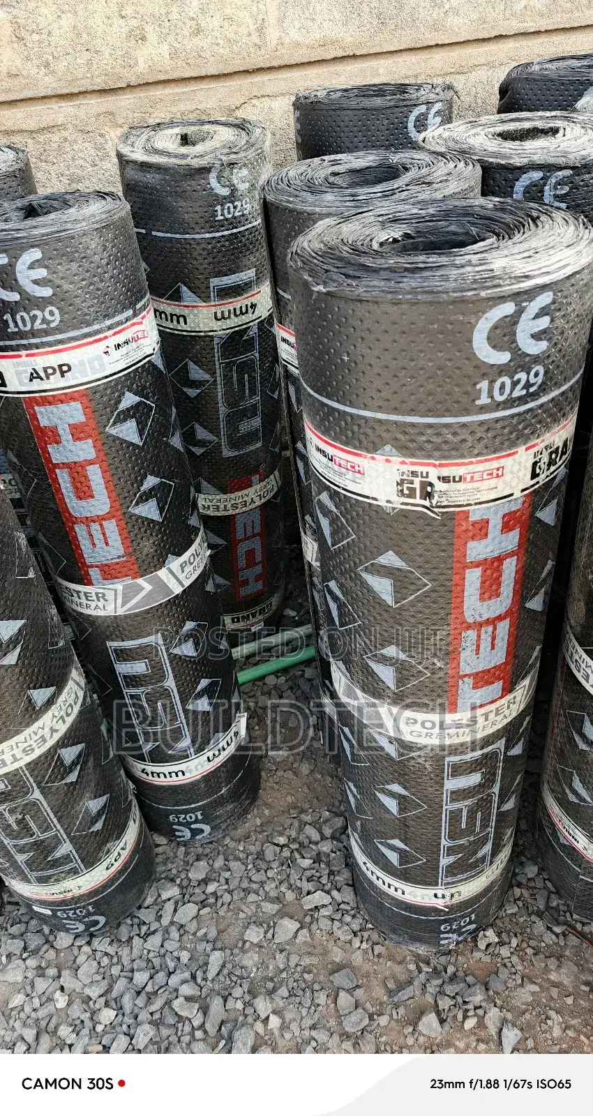 4mm Flat Roof Waterproofing Roll