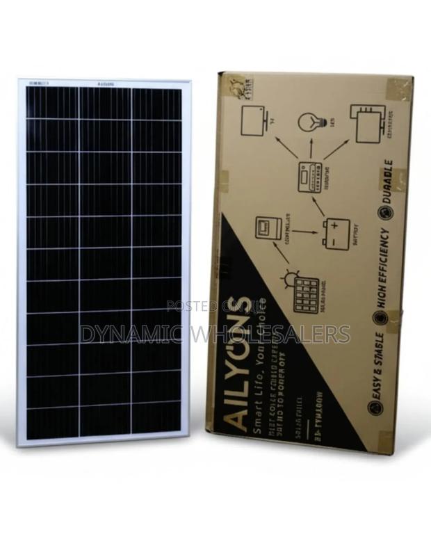 Ailyons 100w Solar Panel - main view