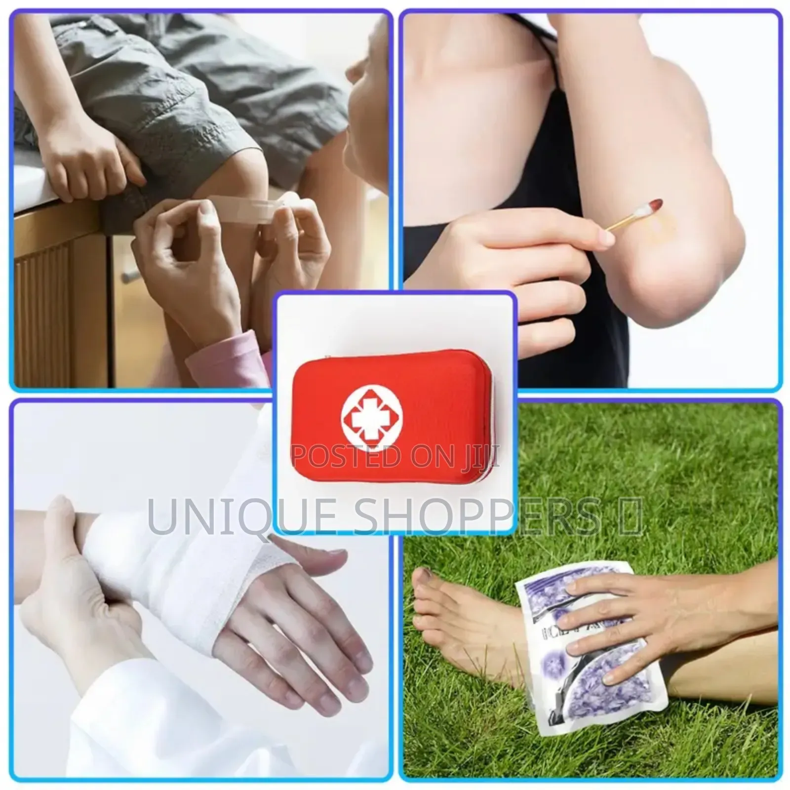 Portable Light Weight First Aid Emergency Kit*