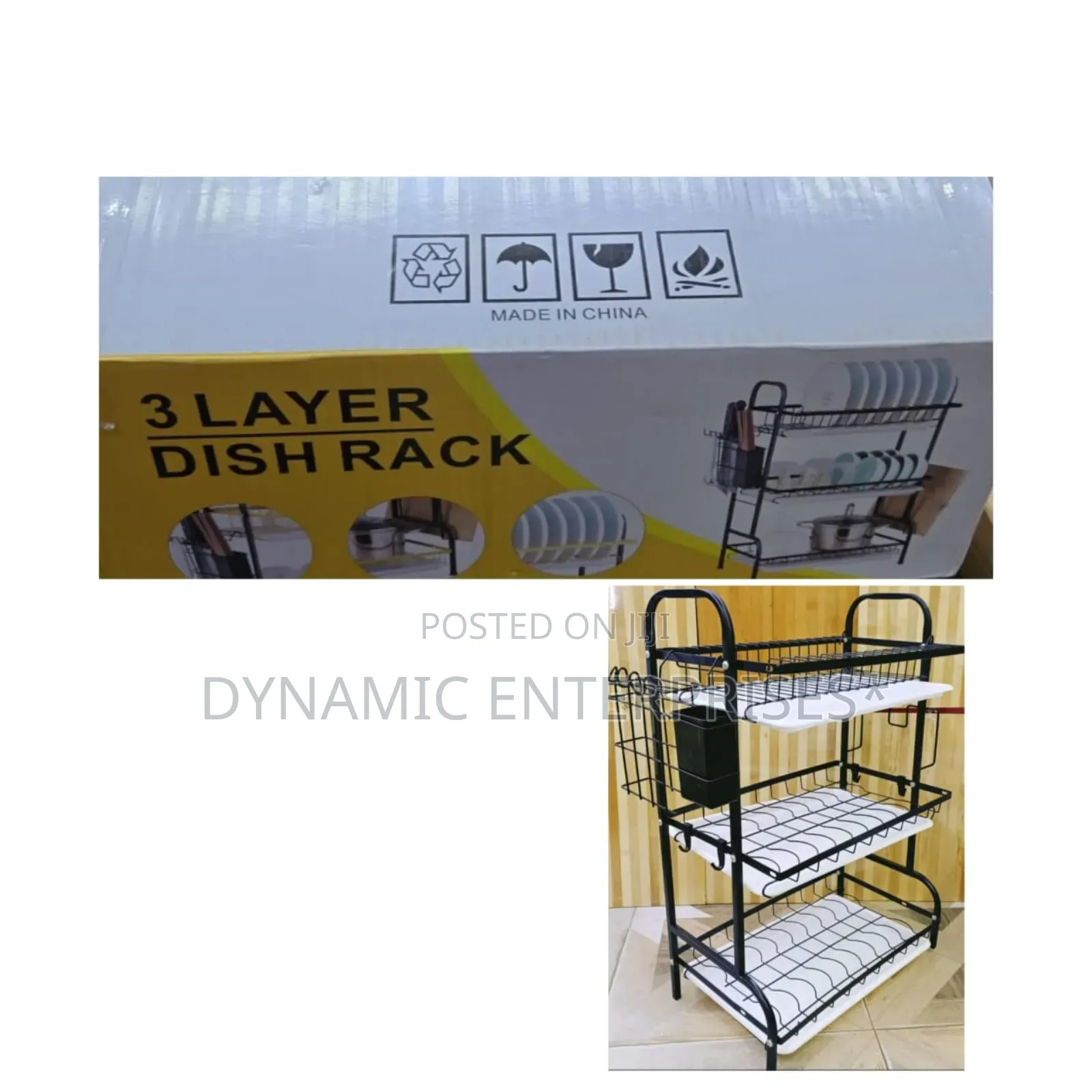 3-Layer Dish Rack