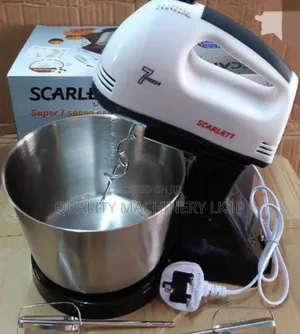 Super Scarlett Hand Mixer With Bowl