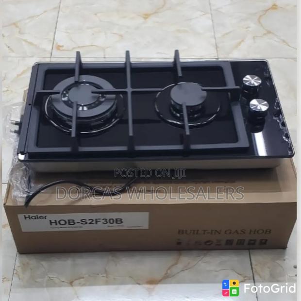 Haier Glass Inbuilt 2 Burner Hob Cooker