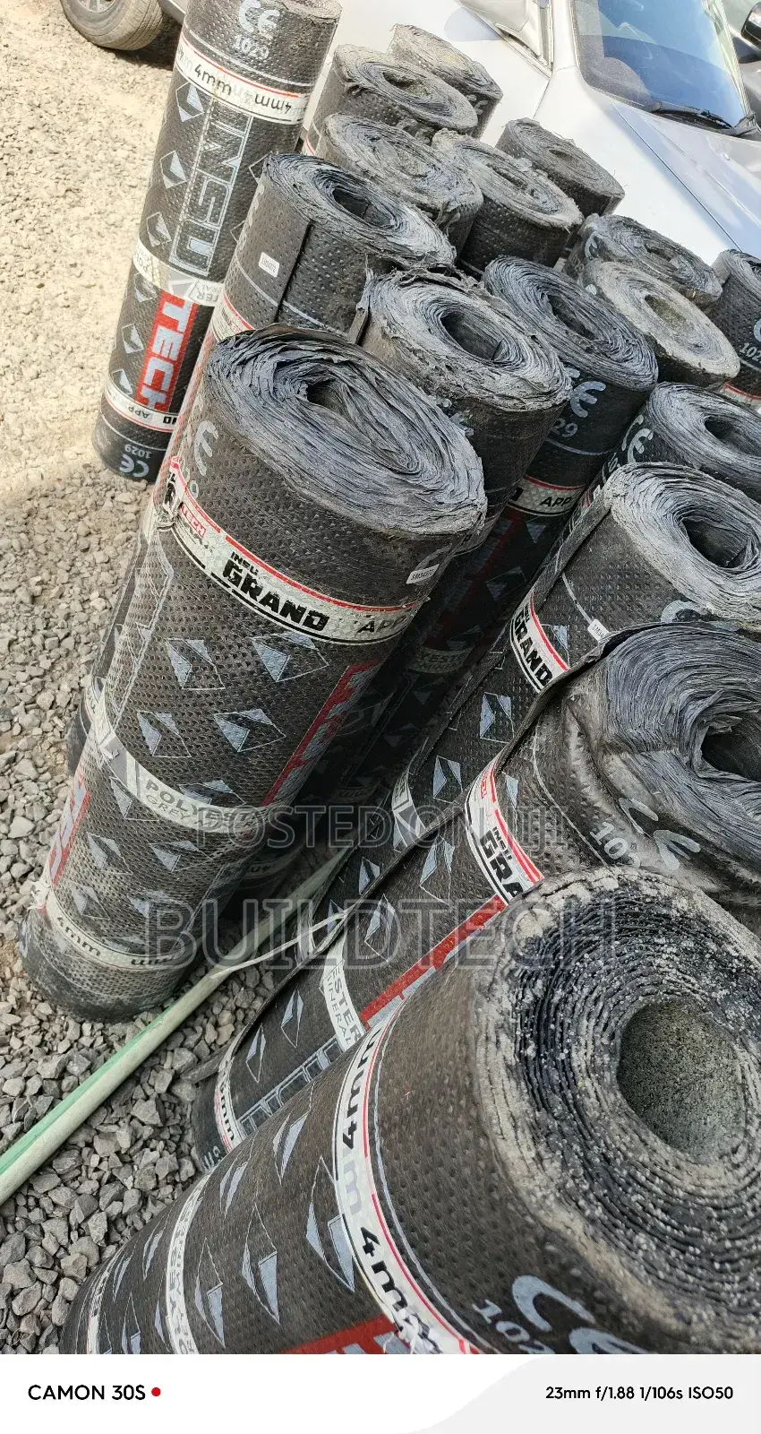 Durable 4mm App Waterproofing Membrane