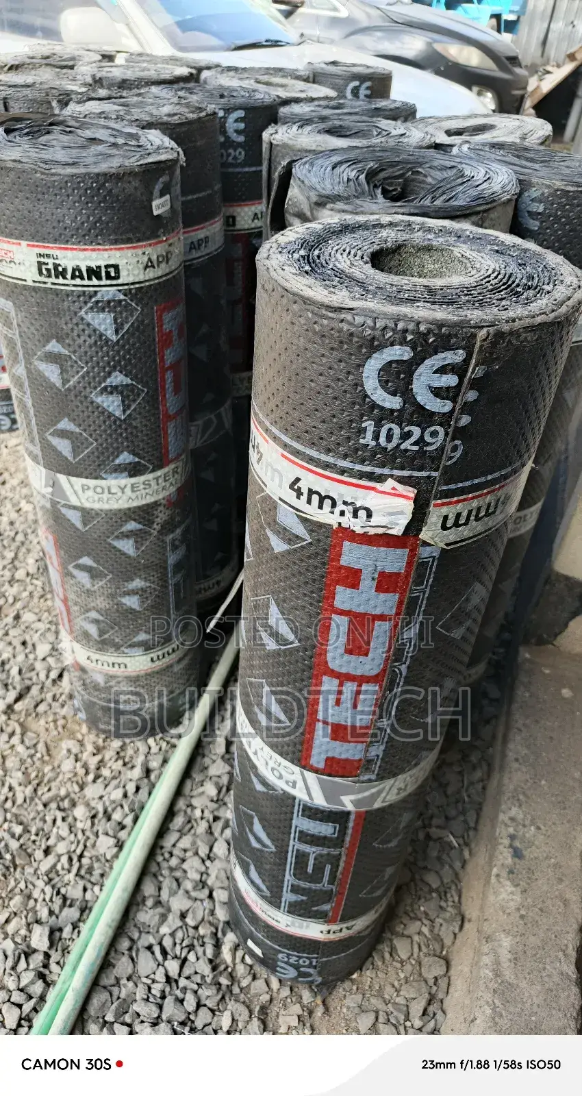 Durable 4mm App Waterproofing Membrane