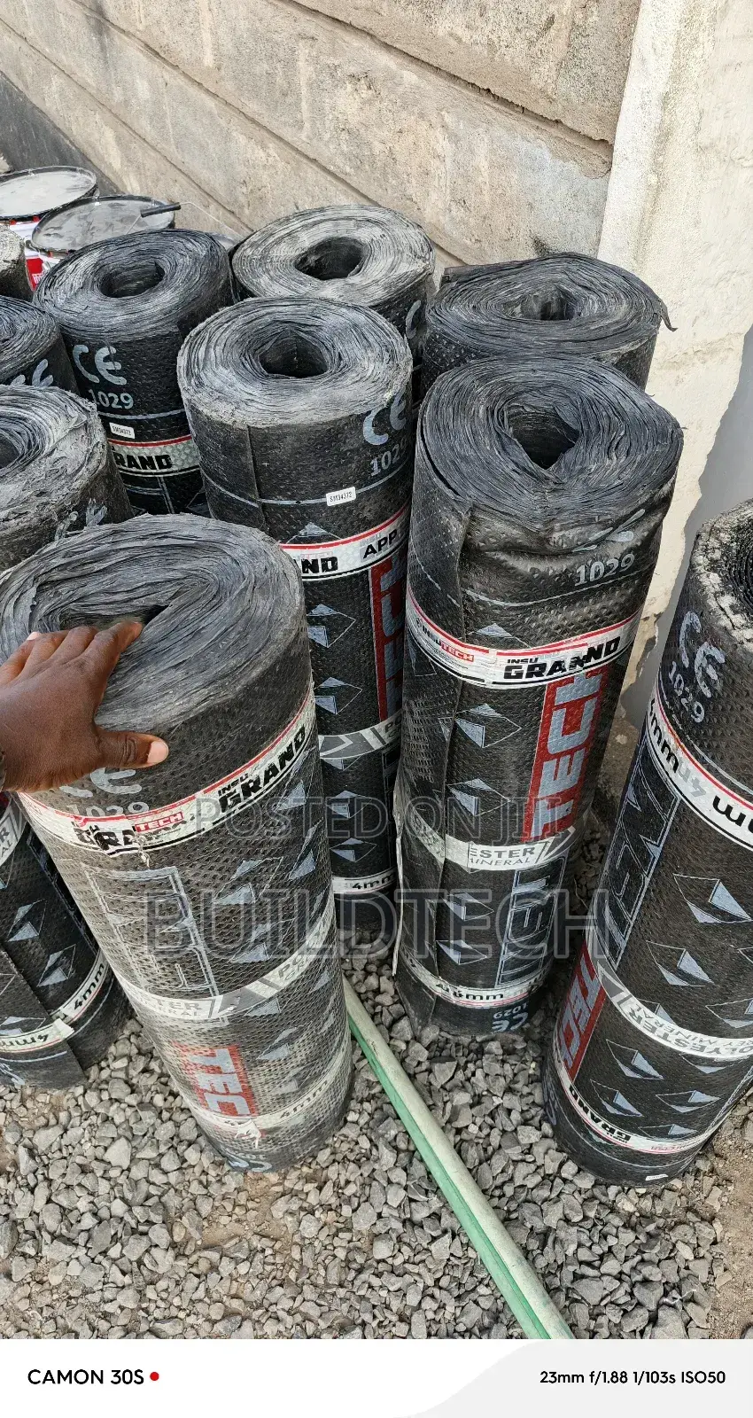 Uv-- Resistance 4mm App Roof Protection Roll