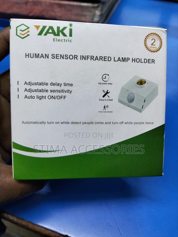 Human Sensor Lamp Holder - main view