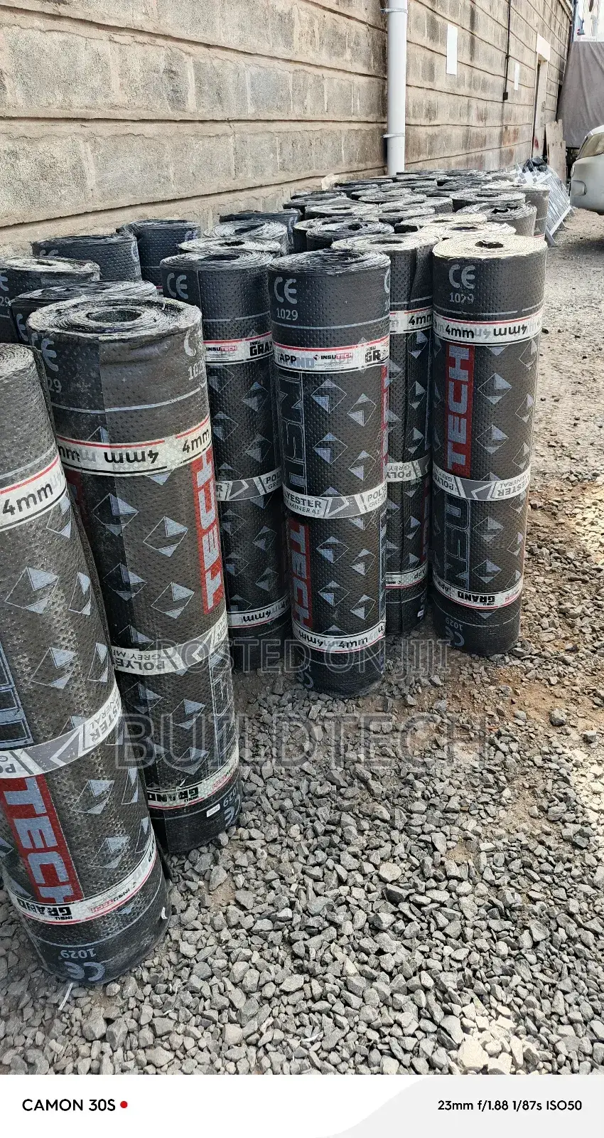 Professional 4mm Bitumen App Membrane Roofing Roll