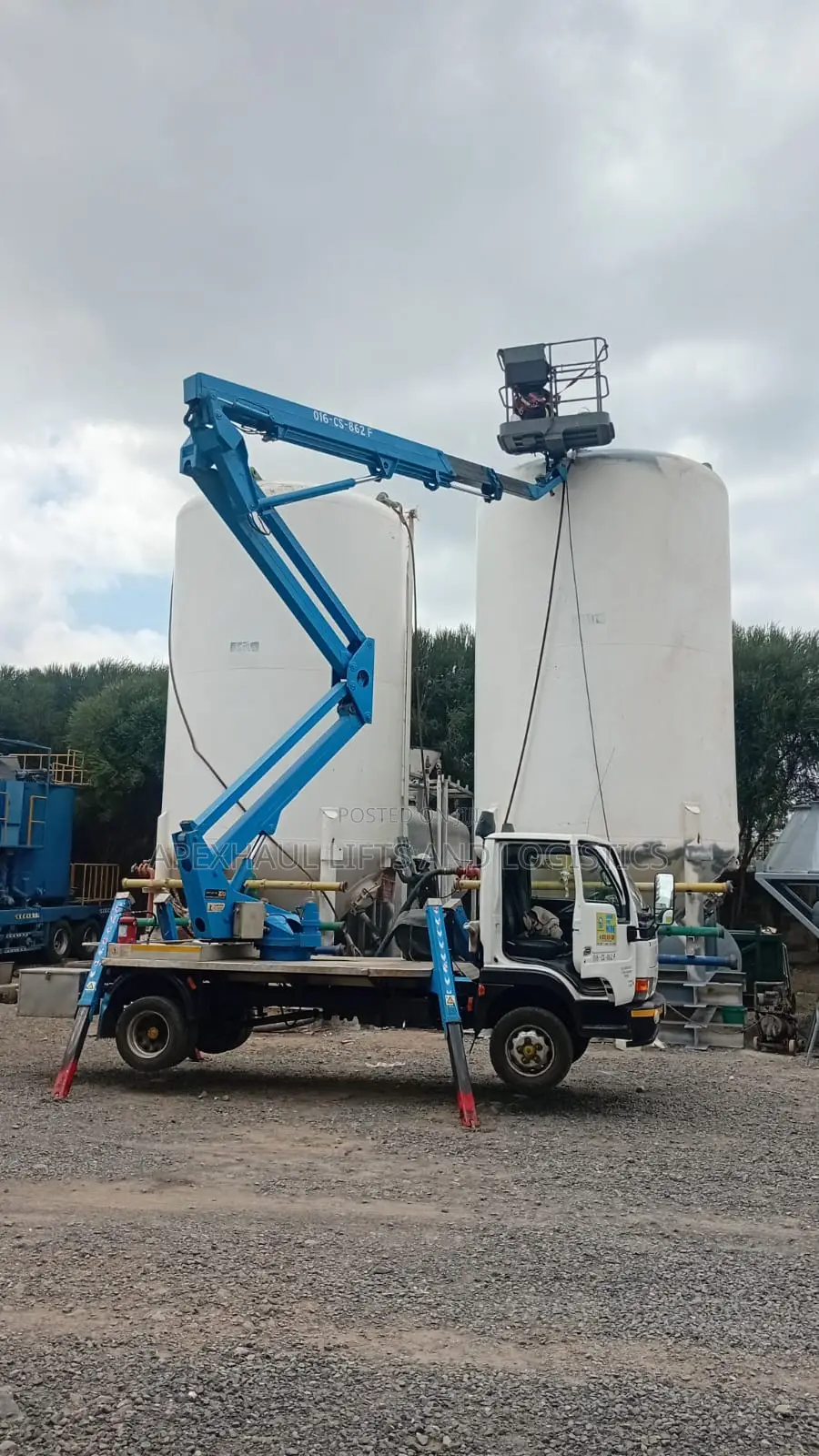Truck Mounted Boom Lift for Hire | Apexhaul