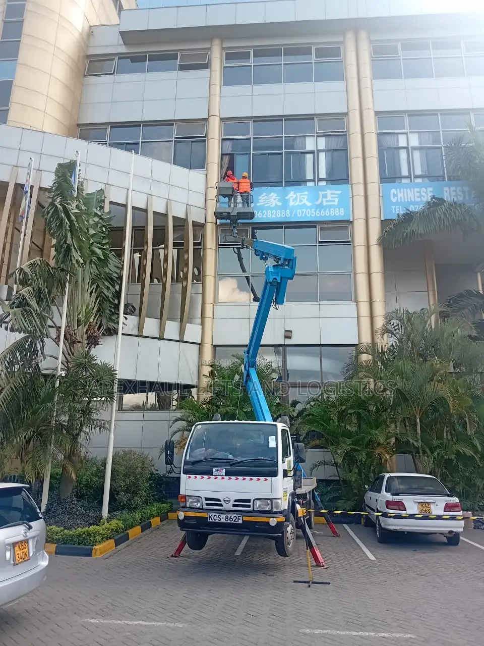Truck Mounted Boom Lift for Hire | Apexhaul