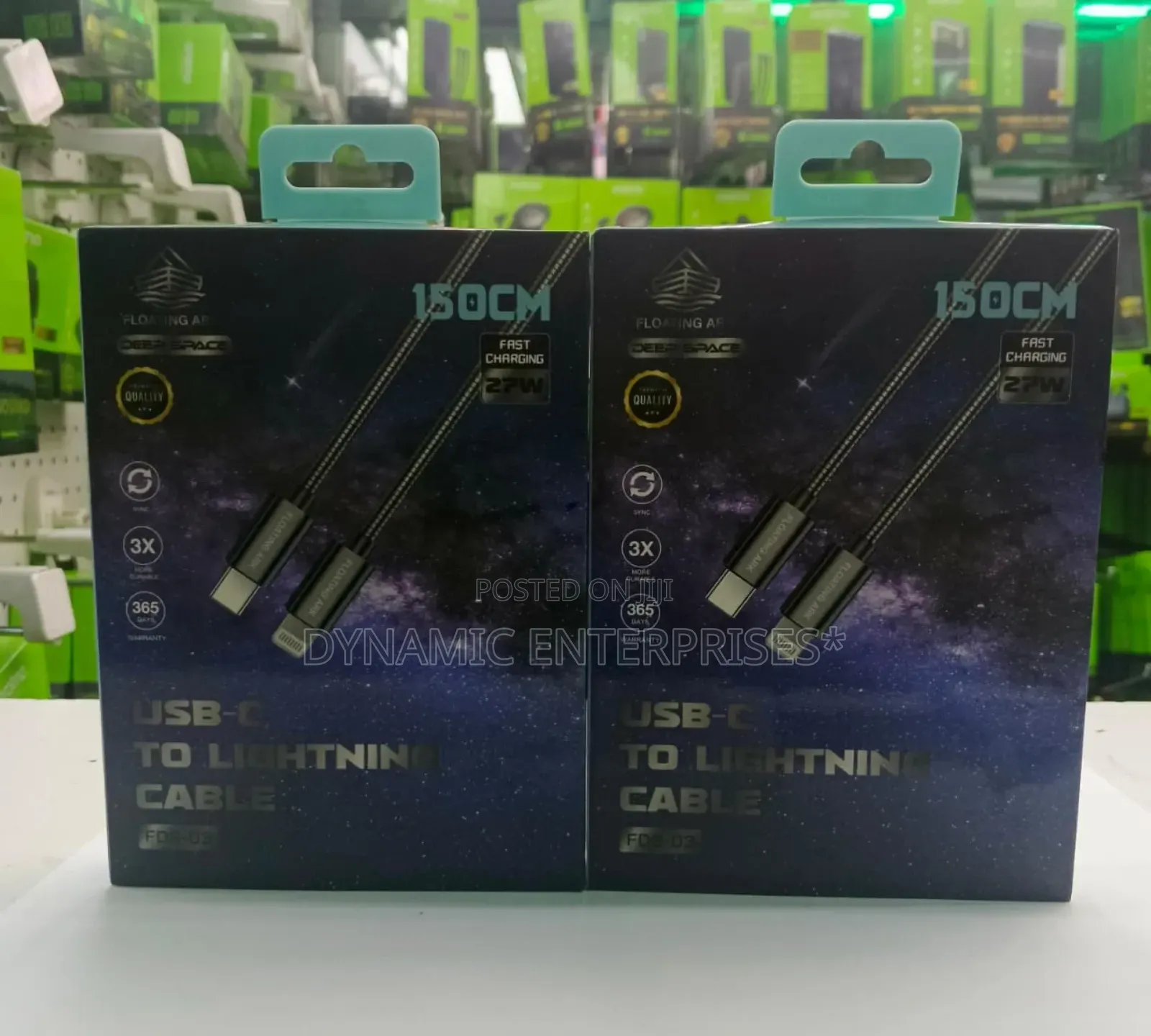 Floating Ark Usb-C to Lightning Cable