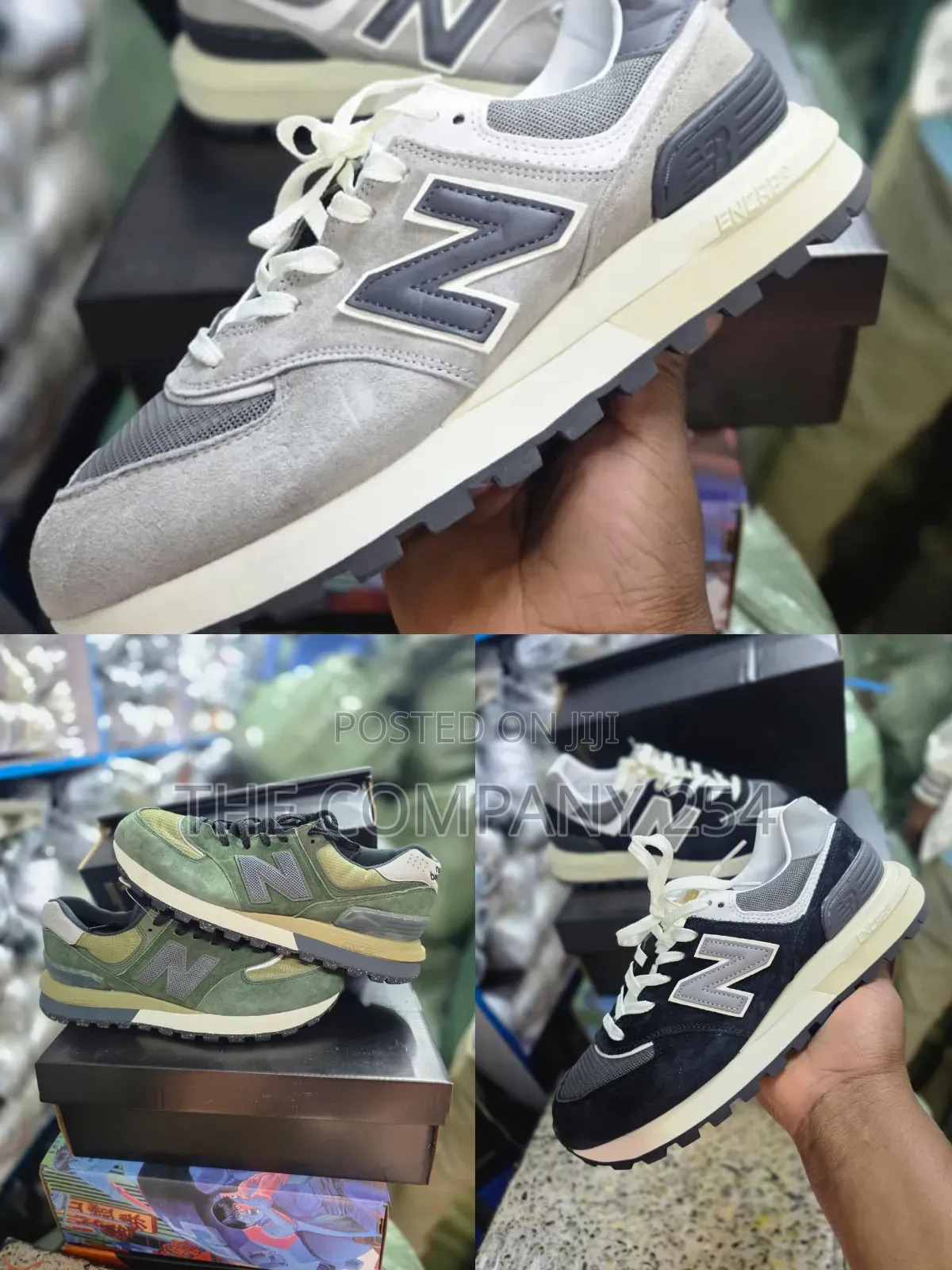 Quality Leather Designer New Balance Sneaker Shoes