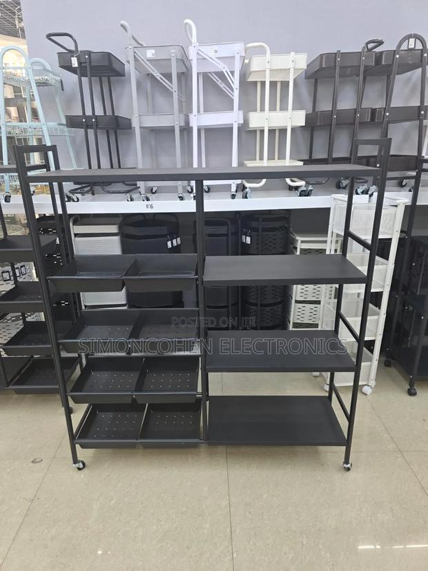 Multifunctional Strong Metallic Kitchen Rack With Removable Baskets - thumbnail 3