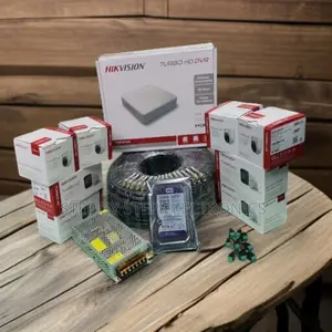 8 Hikvision 2mp CCTV Full Hd Kit With Remote Monitoring and Ir Leds