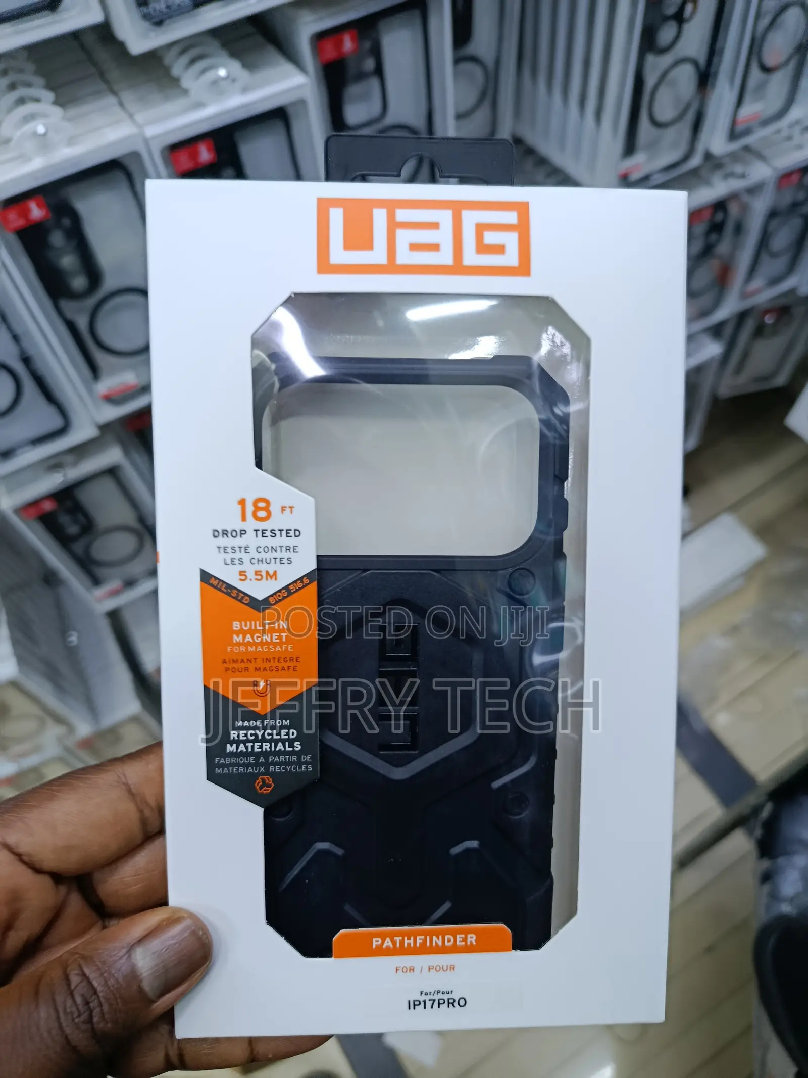 Pokas Urban Armor Gear Uag Pathfinder for iPhone 17 Pro With Magsafe