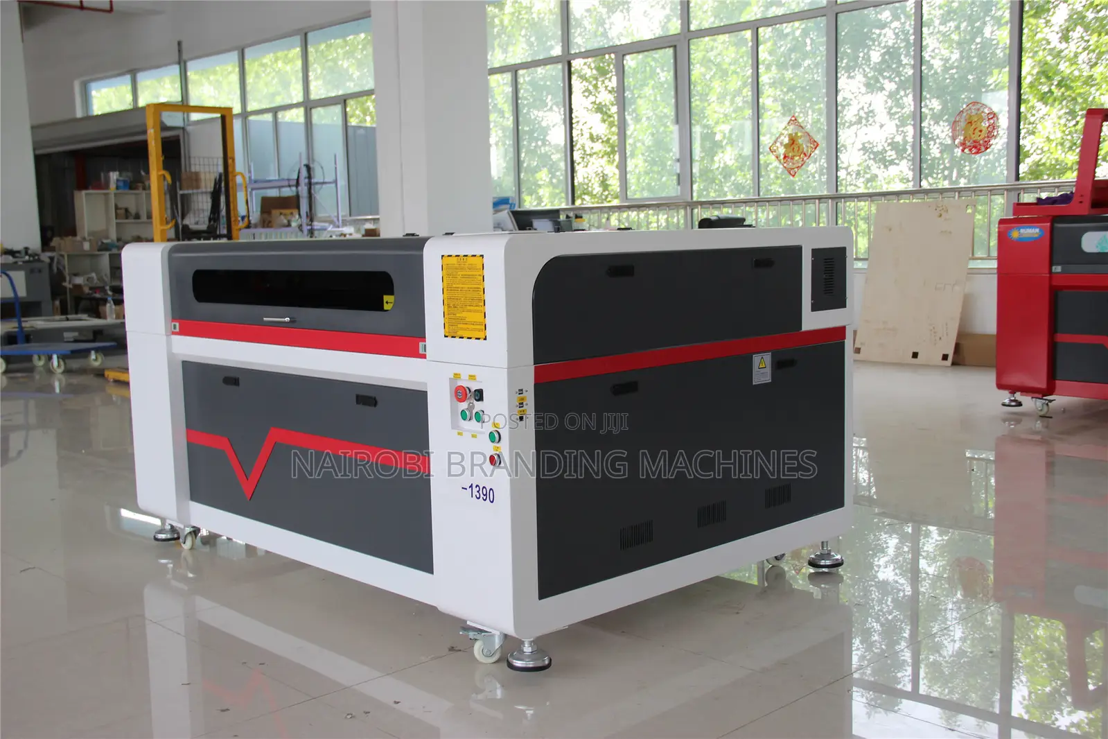100w Co2 Laser Cutting Machine 1390 Laser Tube