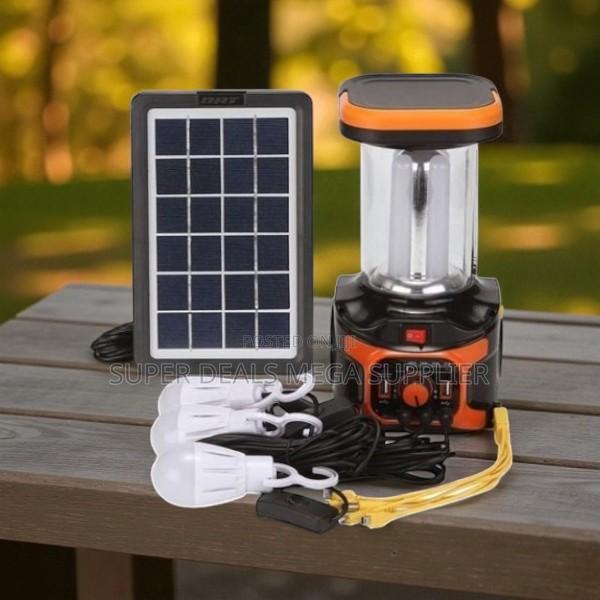Solar Lighting System With Mp3 Player, Torch and Usb Ports