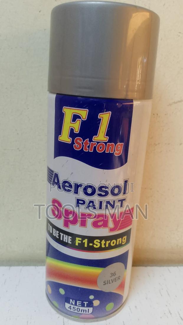 F1 Strong Aerosol Paint Spray. - main view