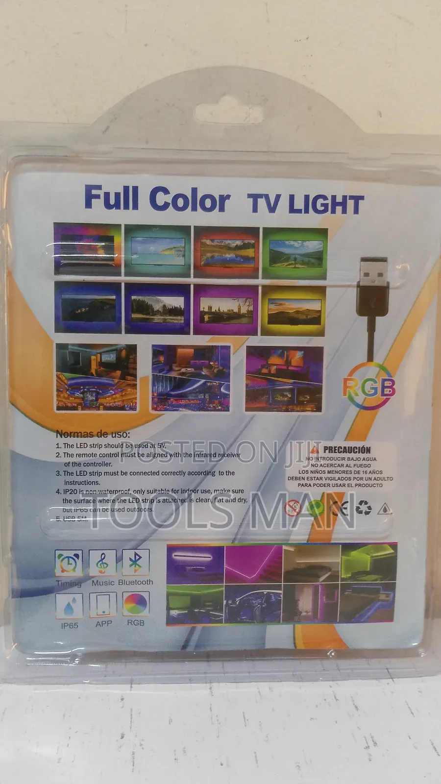 5-Meter Full Color Tv Light Led Strip.