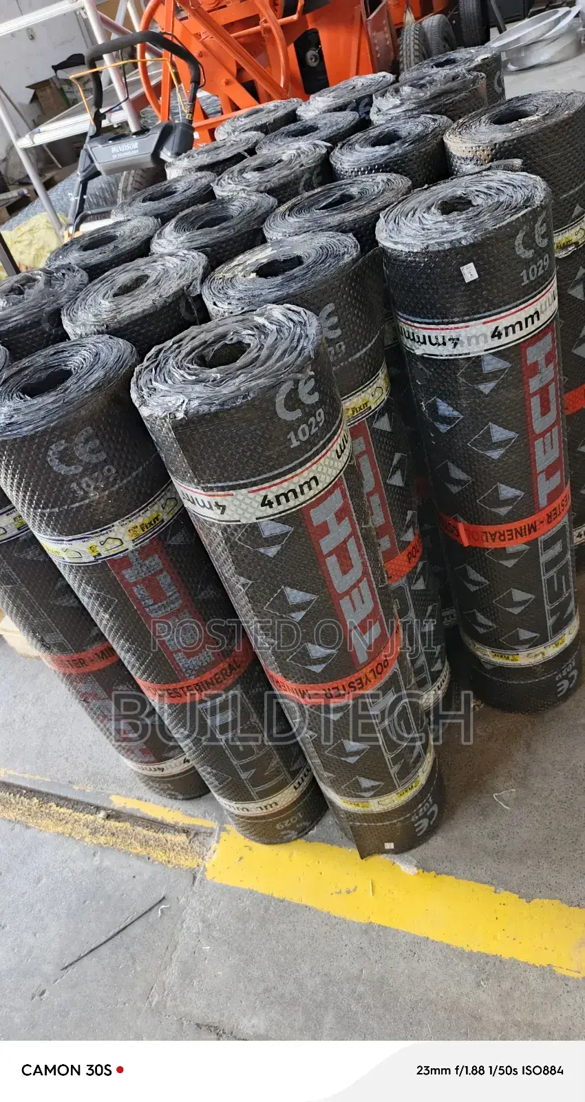 Weather Proof 4mm Waterproof App Membrane