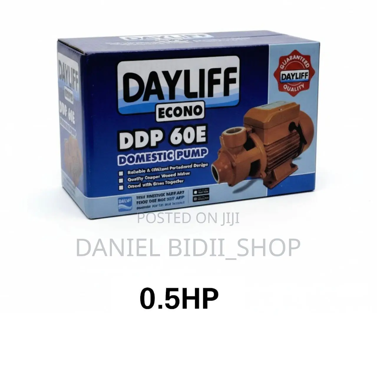 Dayliff Booster Domestic Waterpump Econo