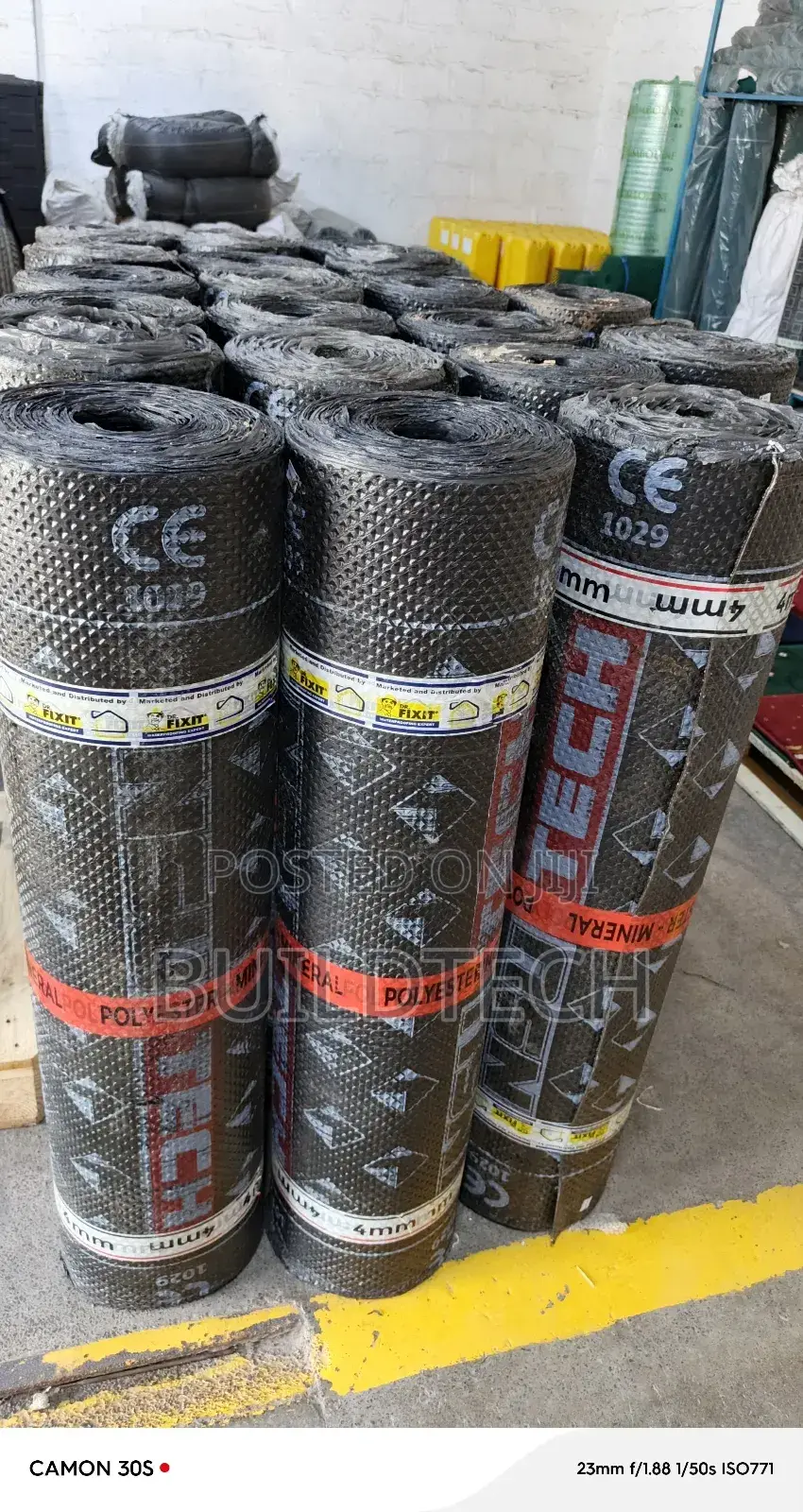 Fire-- Resistant 4mm App Torch - On Sheet